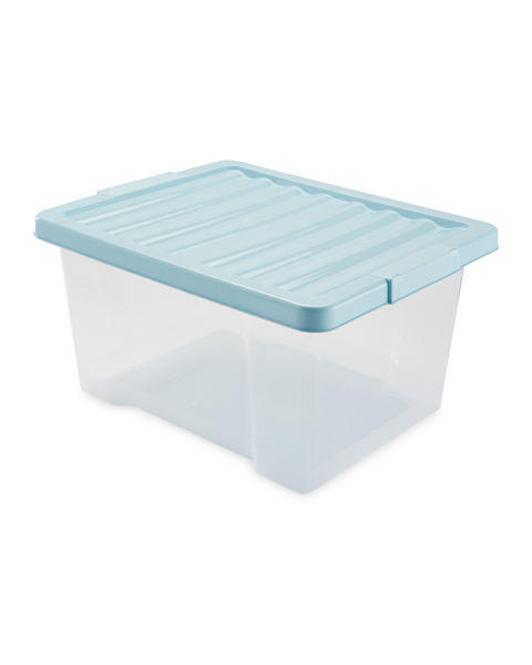 Blue 20L Storage Box