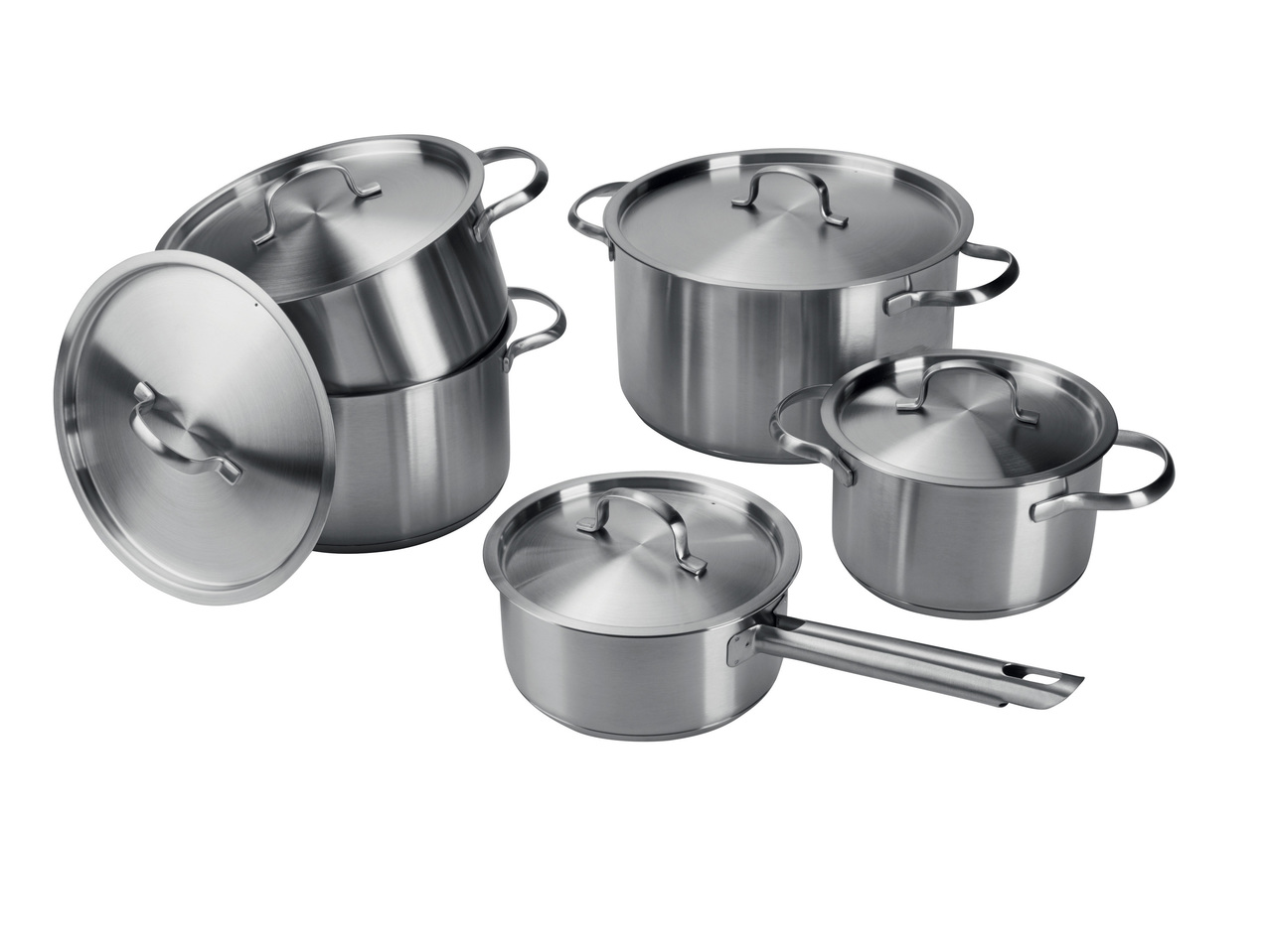 ERNESTO Stainless Steel Cookware Set