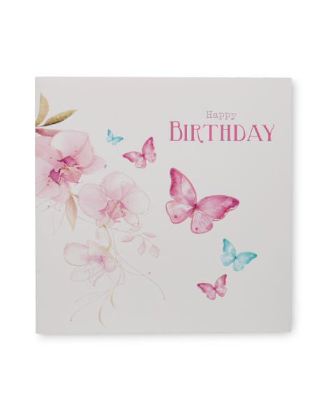 2 Pack Birthday Card - Flowers
