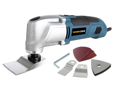 Workzone 2.5 Amp Oscillating Multi-tool With 7-Piece Accessories