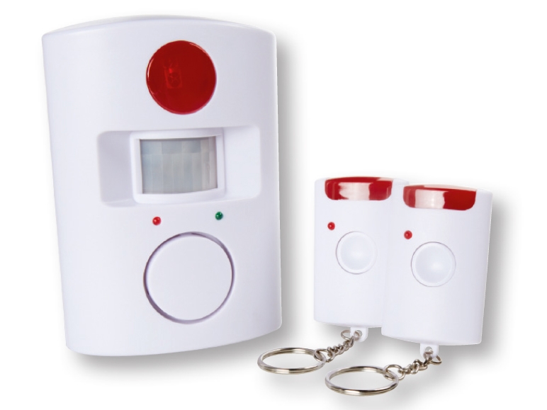 Remote Controlled Motion Sensor with Alarm