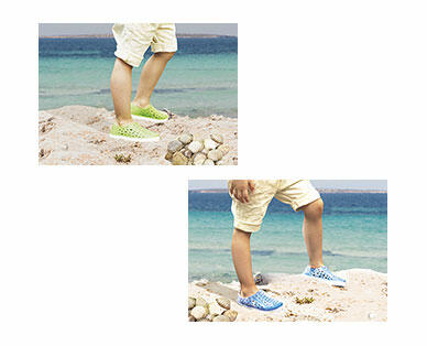 Lily & Dan Sneaker-Style Water Shoes