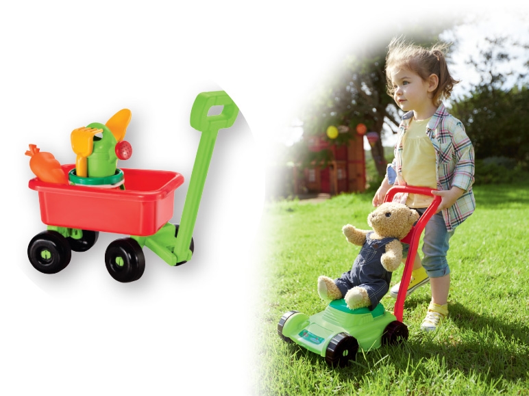 ÉCOIFFIER(R) Kids' Lawnmower/ Kids' Trolley
