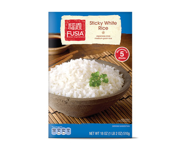 Fusia Asian Inspirations Vegetable Fried Rice or Sticky White Rice