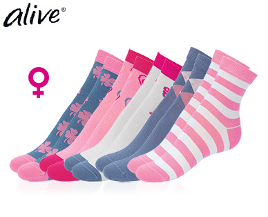 alive(R) Socken, 5 Paar