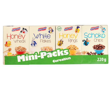KNUSPERONE Cerealien Mini-Packs