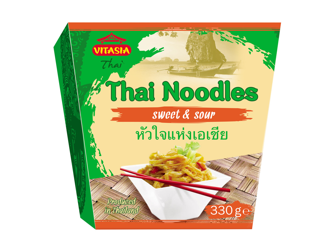 Nouilles thaï avec sauce1