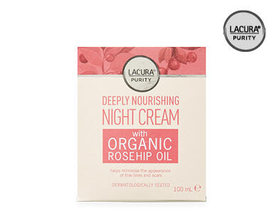 Organic Rosehip Deeply Nourishing Night Cream or Daily Hydrating Day Cream 100ml