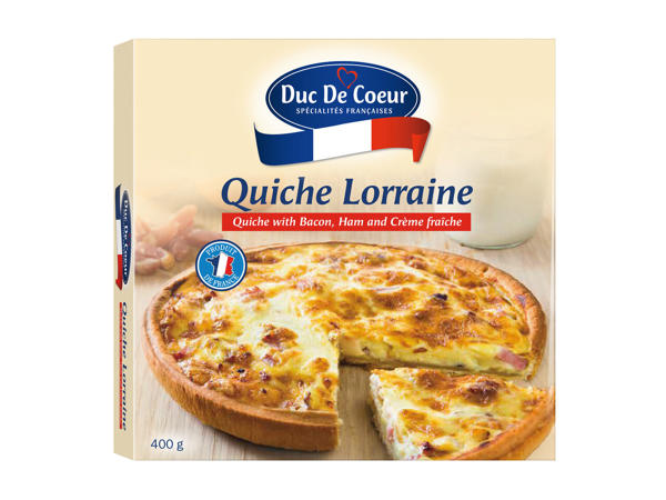 Tartă Quiche Lorraine / cu praz