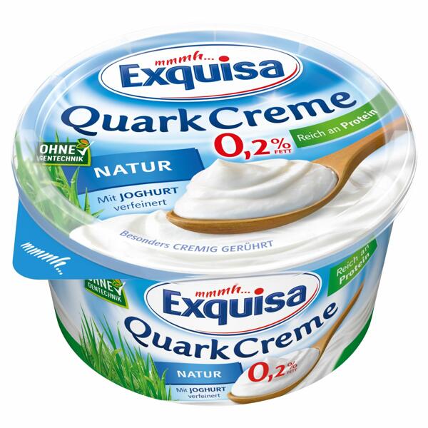 Exquisa Quarkzubereitung, 0,2 % Fett 500 g*