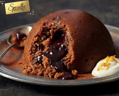 Specially Selected Belgian Chocolate Melt in the Middle Pudding