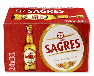 Bière portugaise SAGRES