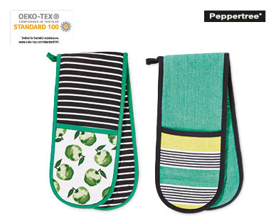Oven Mitt 2 Pack or Double Oven Glove