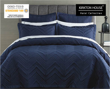 Quilted Coverlet Set – Queen/King Size