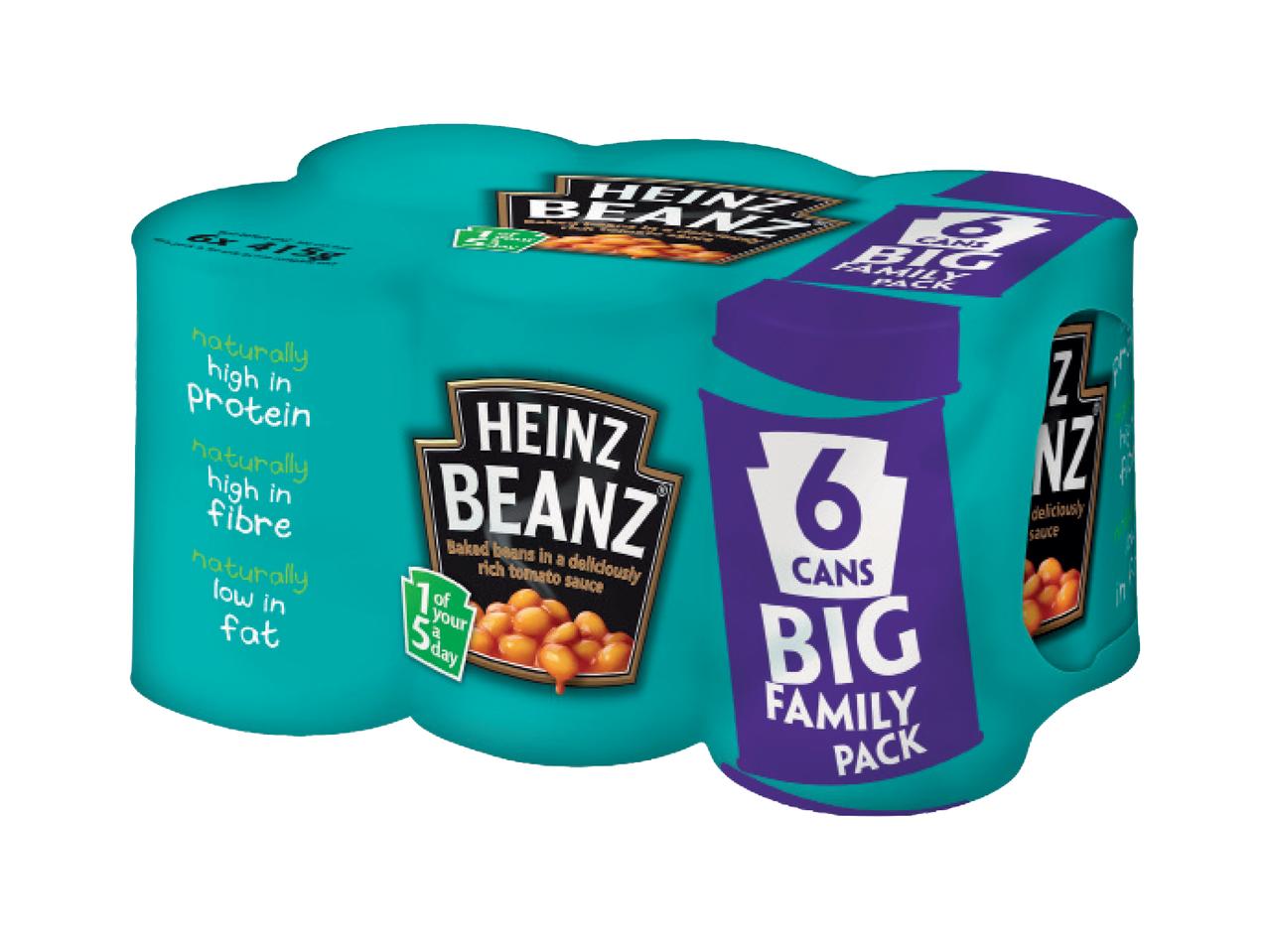 Heinz Baked Beans 6x415g