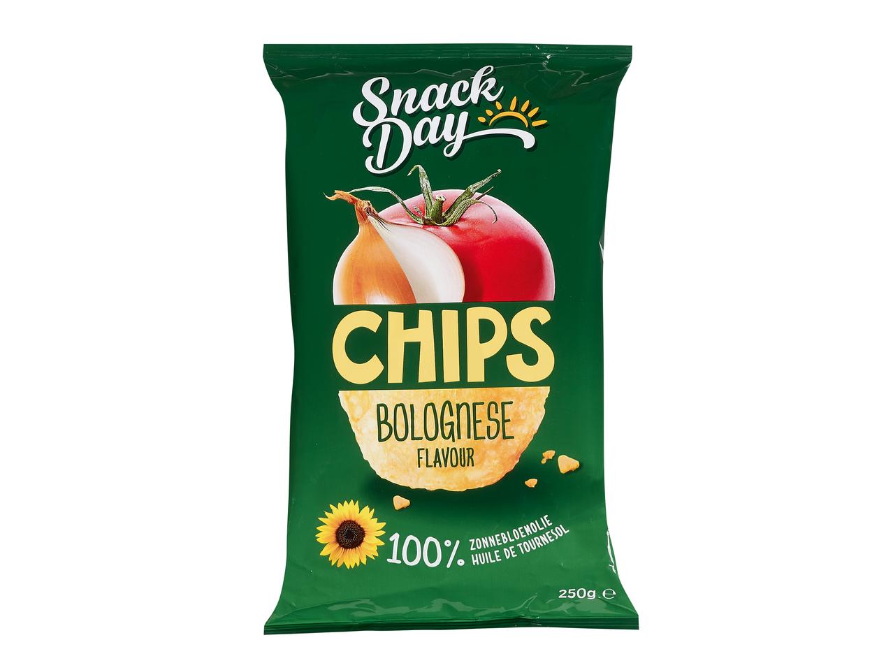 Chips bolognaise ou goût fromage
