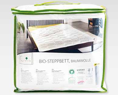GREEN FEELING BIO Steppdecke aus Bio-Baumwolle