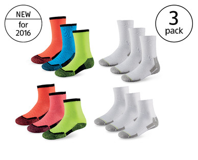 Men's/Ladies' 3 Pack Tennis Socks
