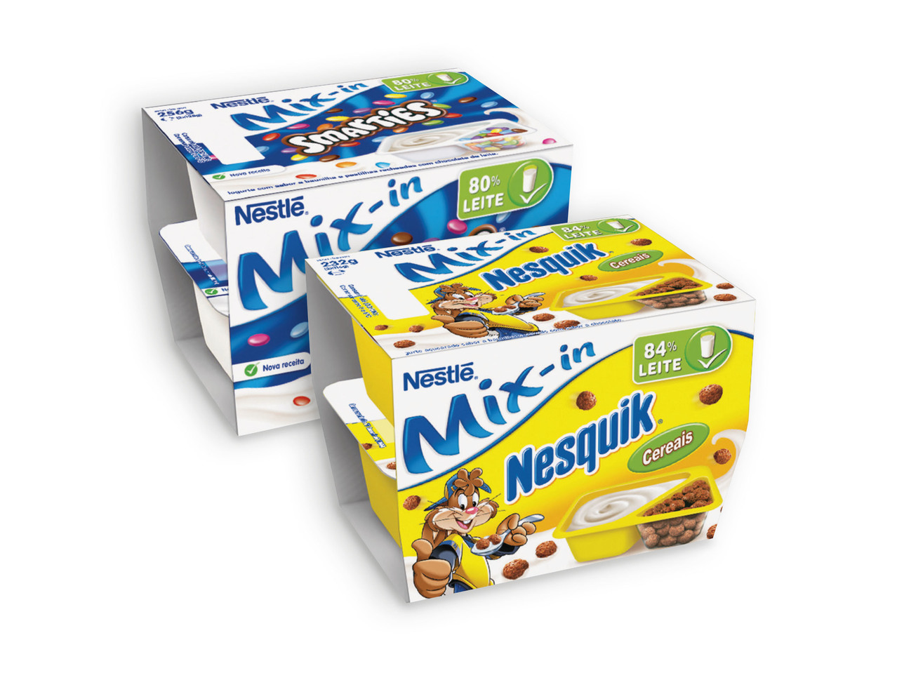 Iogurtes selecionados NESTLÉ MIX-IN(R)