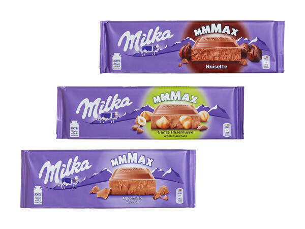 Tablette de chocolat Milka