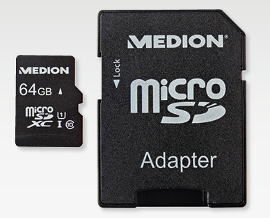 MEDION(R) Mikro-SD-Karte 64 GB