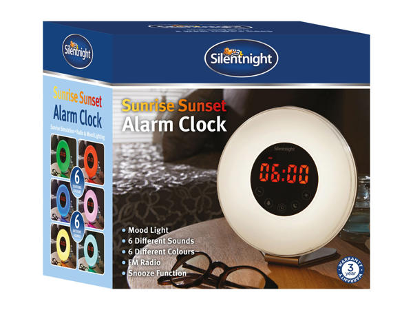 Silentnight Sunrise Simulation Radio Alarm Clock