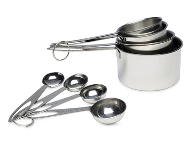Stainless Steel Measuring Cups/Spoons