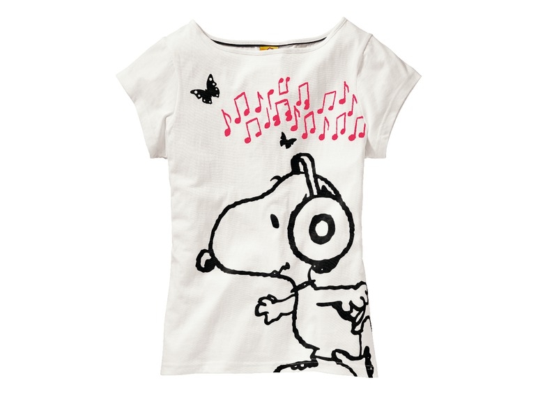 Ladies' T-Shirt "Snoopy, Minnie, Mickey"