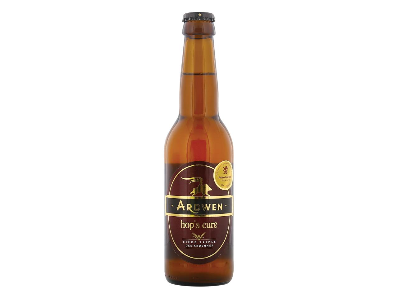 Bière triple artisanale hop's cure " Ardwen "1