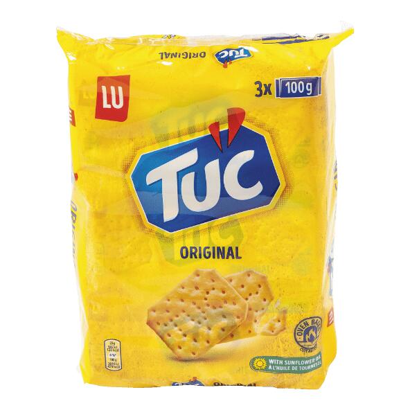 TUC(R) 				Crackers original, 3-pack