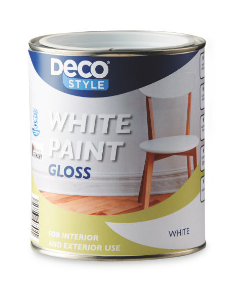 Deco Style 750ml White Gloss Paint