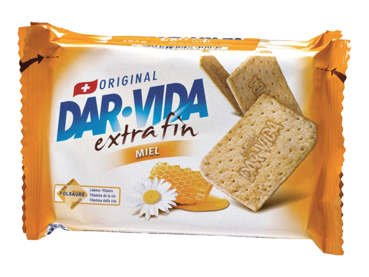 Cracker extra fin au miel DAR-VIDA