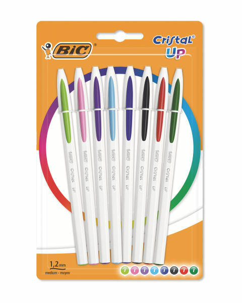BIC Cristal Up Ball Pens 8 Pack