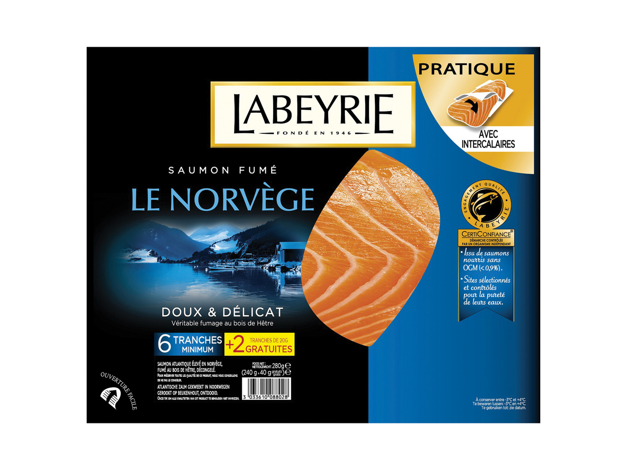 Labeyrie saumon fumé de Norvège1