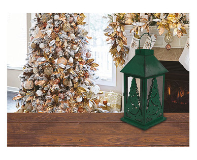 Merry Moments Holiday Flameless Candle Lantern