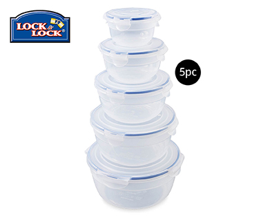 Lock & Lock Nested Containers 5 Piece Set