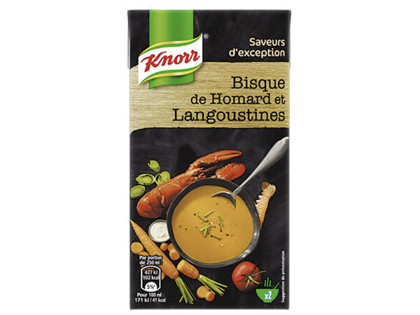 Knorr Bisque de homard et de langoustines