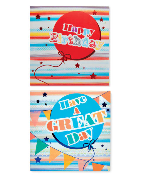 Balloons Birthday Cards 10 Pack