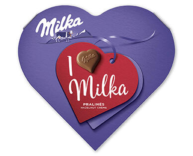 MILKA 
 I love Milka tejcsokoládé praliné