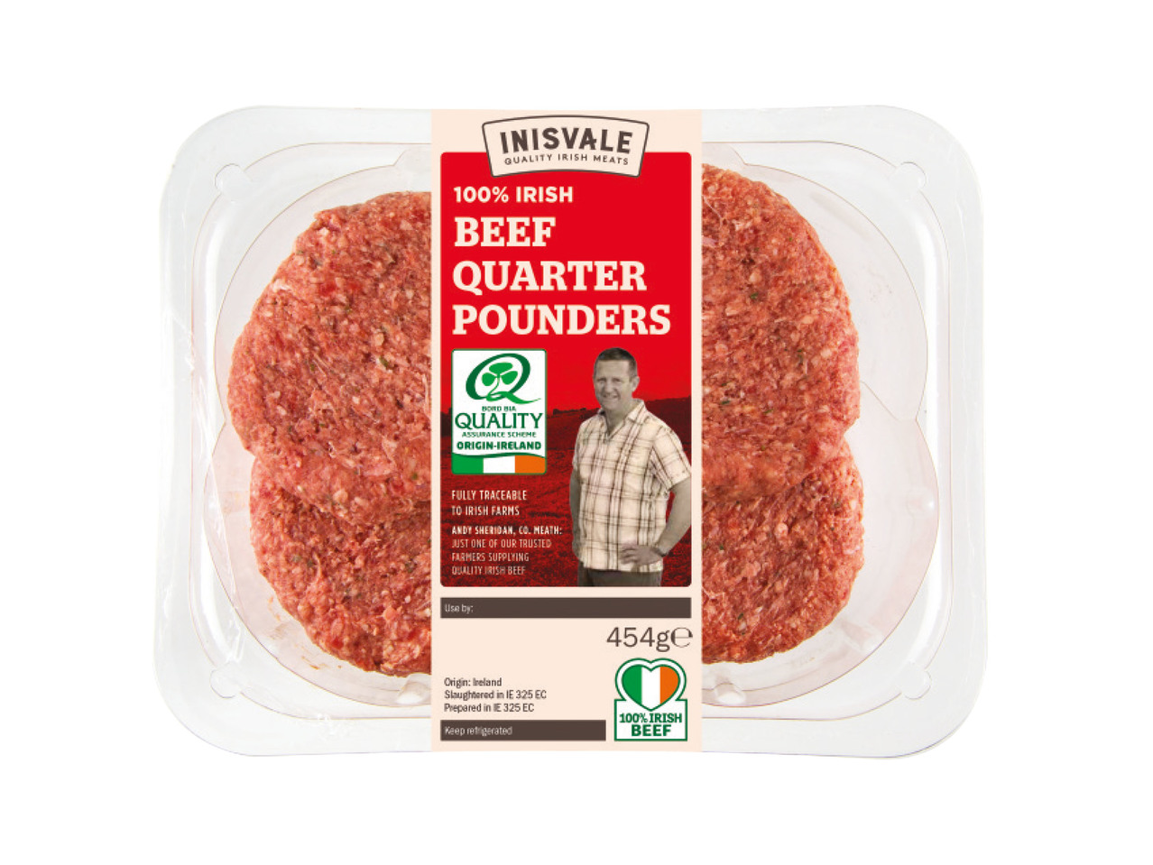 BEEF 1/4 POUNDER BURGERS