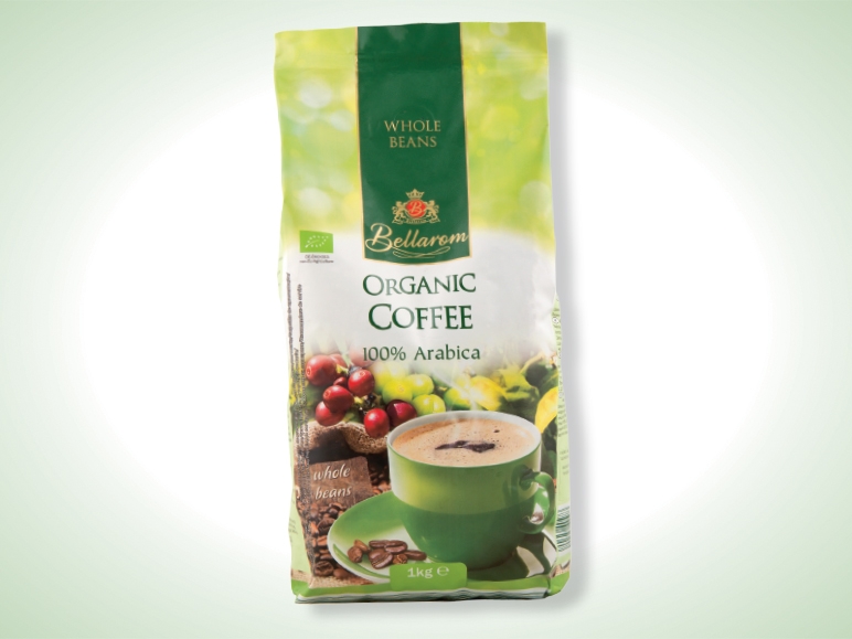 Cafea boabe Bio, 100% arabica