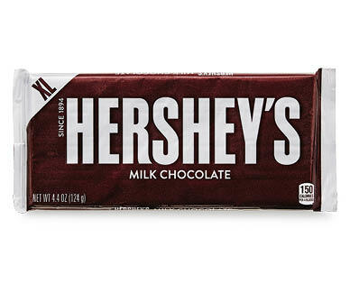 Hershey's Milk Chocolate Block 124g, Cookies 'N' Creme Chocolate Block 113g or Reese's Peanut Butter Chocolate Block 120g