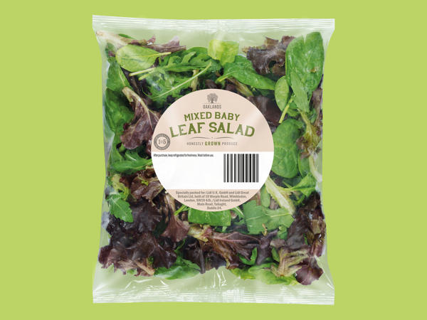 Oaklands Mixed Baby Leaf Salad