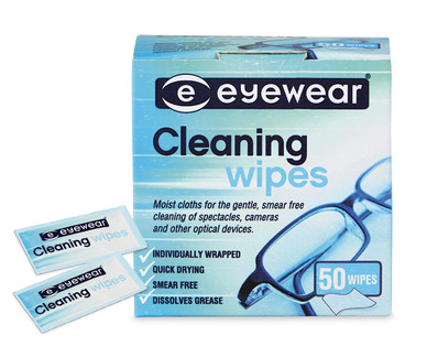 Eyewear Cleaning Wipes