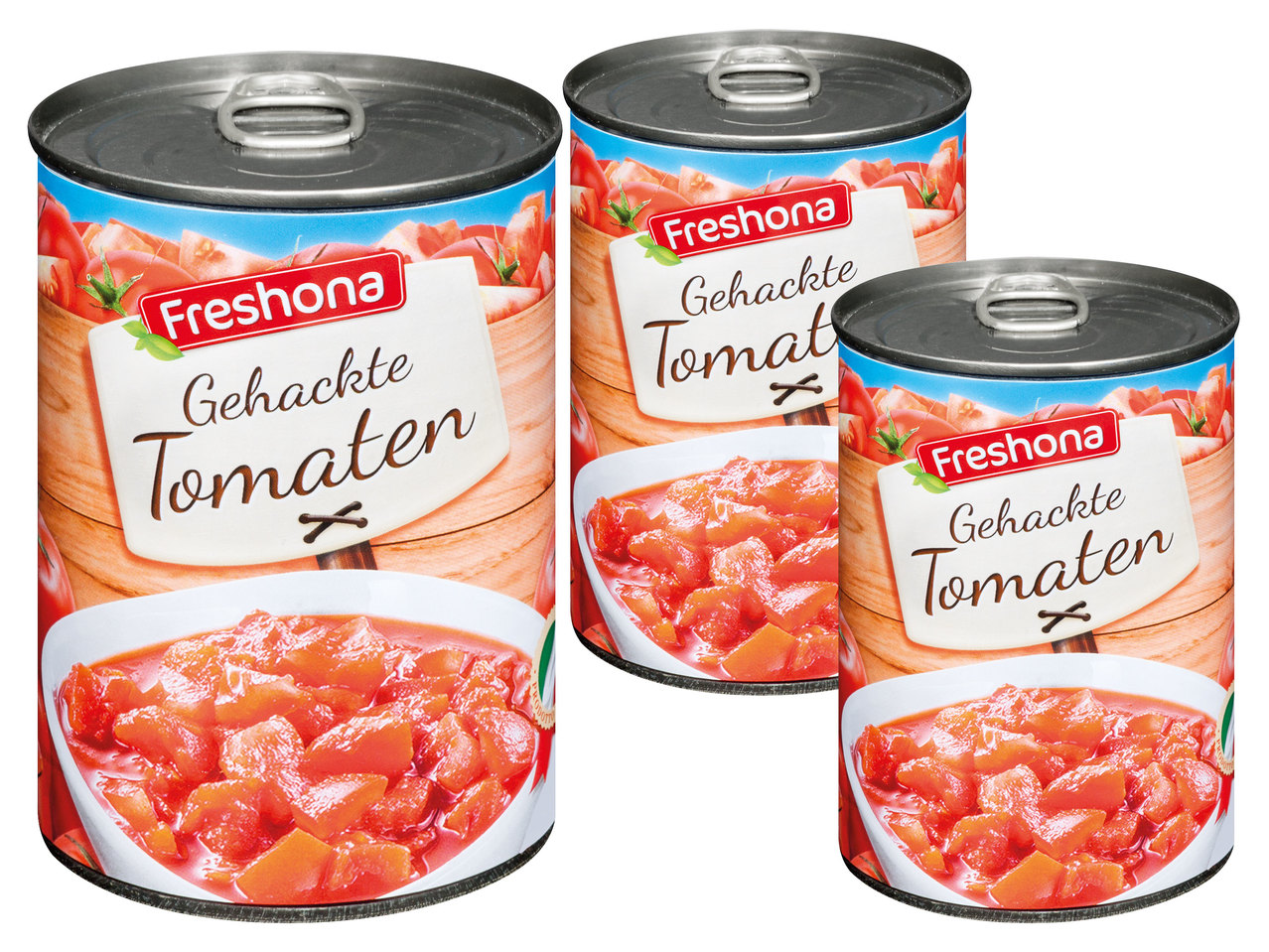 FRESHONA Gehackte Tomaten