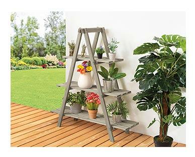 Belavi 
 Wooden Plant Ladder Stand