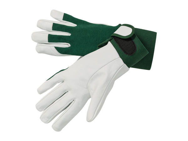 Florabest Leather Gardening Gloves1