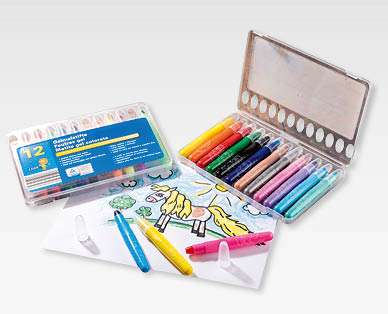 Crayons gel pour colorier LEON