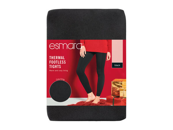 Esmara Ladies' Thermal Tights or Footless Tights