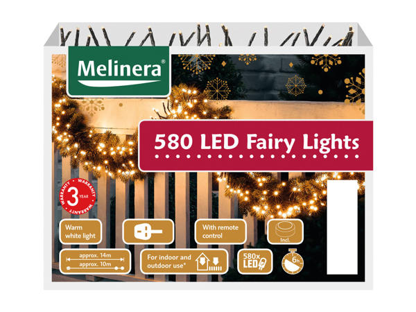 Melinera 580 LED Fairy Lights